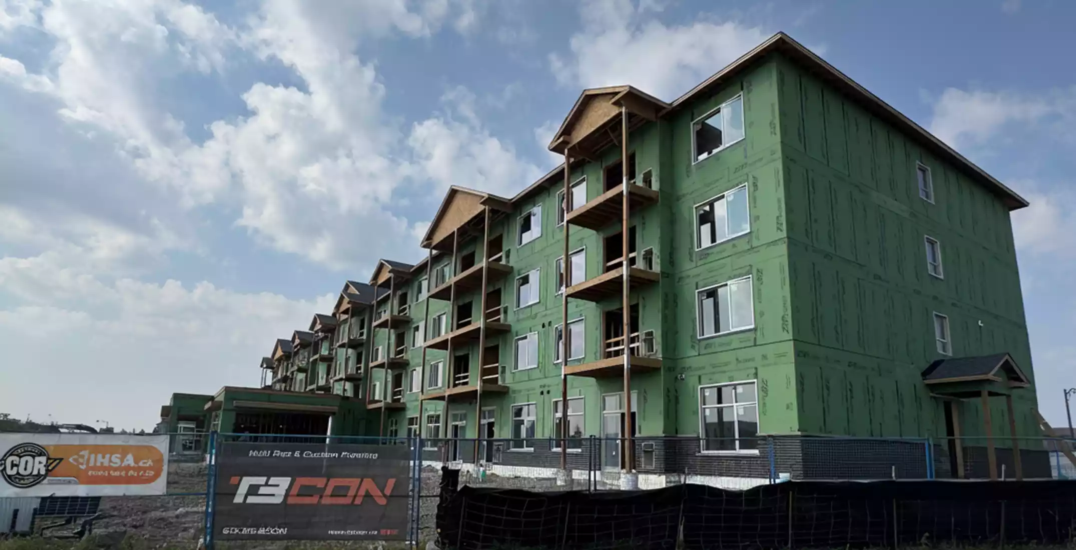 T3CON multi-residential construction project